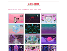 Tablet Screenshot of monodomo.com